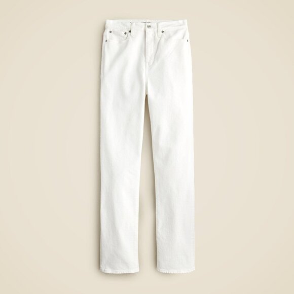 J.Crew Petite Classic Straight Jean In White Women's 26P Casual Everyday Weekend - Picture 12 of 16